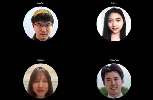 GazeChat: Enhancing Virtual Conferences with Gaze-aware 3D Photos Teaser Image.